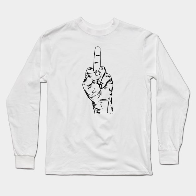 Protestation Shirt Disagree Fuck This Politics Long Sleeve T-Shirt by PolygoneMaste